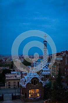 Park Guell, Barcelona, Spain