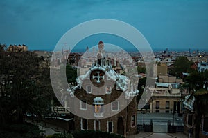 Park Guell, Barcelona, Spain