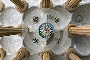 Park Guell in Barcelona photo