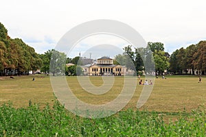 Park Hofgarten and Akademisches Kunstmuseum in Bonn, Germany