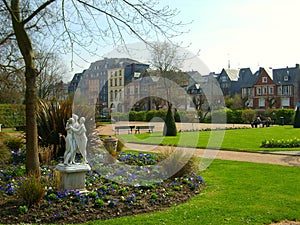 A Park in Honfleur, France