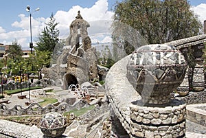 Park in Huancayo Peru photo