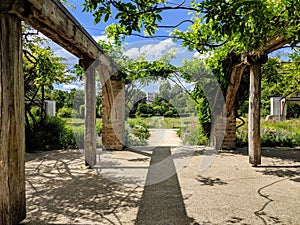 Park Ile Saint Germain, Paris France