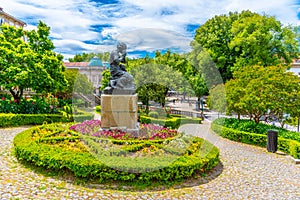 park Jardim das Maes in Viseu, Portugal photo