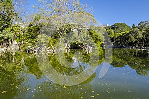 The park of the Lake, Masnou Spain photo