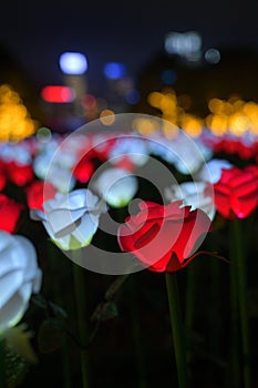 Park Light LED Rose Garden luminous
