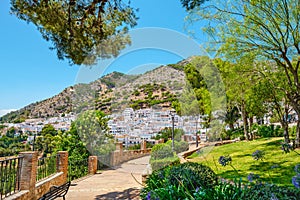 Park of Mijas village. Andalucia, Spain photo