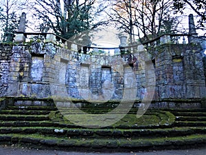 Park of the Monsters, Sacred Grove, Garden of Bomarzo. A small theater of nature