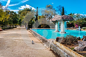 Park of Nations in Torrevieja city. Alicante, Spain