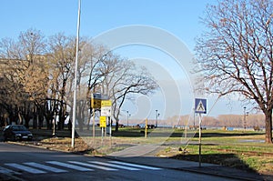 Park near the Danube in Smederevo