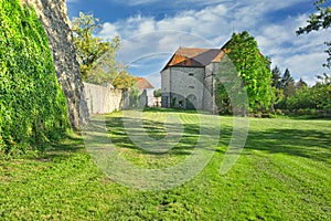 Park near the Dobo Mansion in Levice