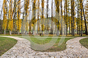 Park near Douro river, Soria (Spain)