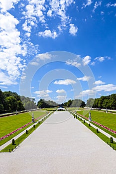 Park in nymphenburg castle