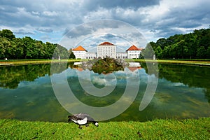 Park in Nymphenburg castle, Munich