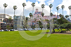 Park at the Pacific Ocean Coast