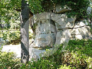 Park Palace of Dulber. Building in Oriental style was built according to the sketches of Grand Duke Peter Romanov photo