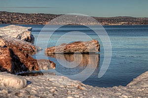 Park Point is a seven mile long White Sand Beach in Duluth, Minnesota on Lake Superior