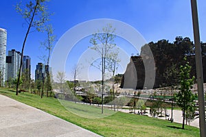Park, public and free spaces of Mexico City