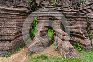 Park of red stones Hongshilin - Hunan China