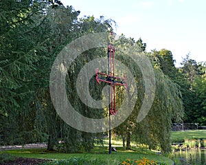 Park in the Resort Bad Pyrmont, Lower Saxony