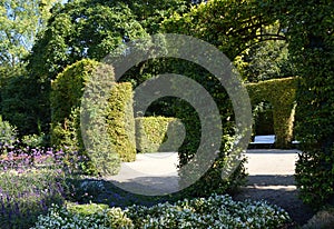 Park in the Resort Bad Pyrmont, Lower Saxony