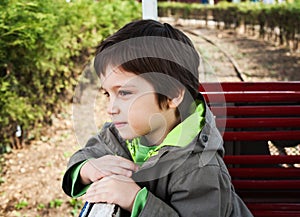 Park ride on small train