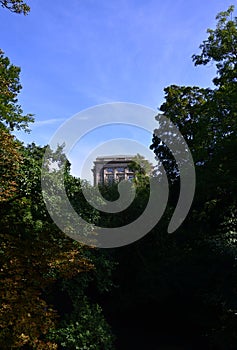 Park at the River Ilm in the Old Town of Weimar, Thuringia