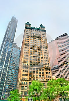 The Park Row Building in Lower Manhattan, New York