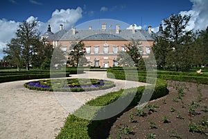 Park in Royal Palace of Aranjuez photo