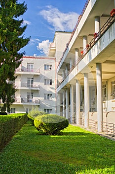 Park in Sliac spa resort by Hotel Palace