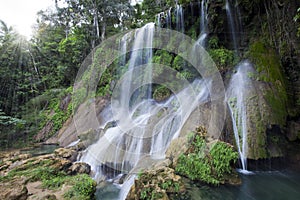 Park Soroa, Soroa waterfall, Pinar del Rio, Cuba photo