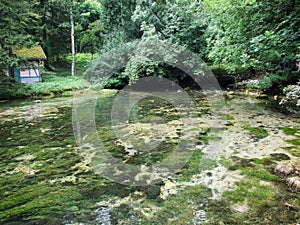 Park and source of Bosna River