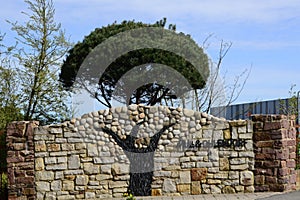 A 27 Park in Spring in the Town Walsrode, Lower Saxony