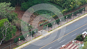 Park with statues in Carazo diriamba