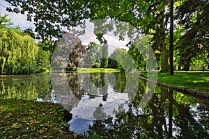 Park u Stupavy u zámku