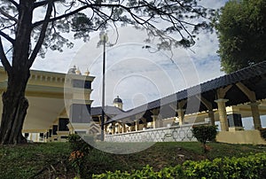 park of Sultan Abu Bakar mosque, Johor Bahru