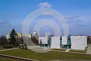 Park survivors in Lodz, Poland