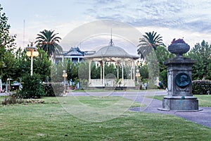 Park at a town square in Fray Bentos