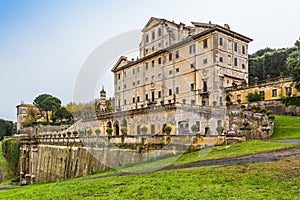 Park and villa Aldobrandini in Frascati, Italy