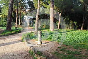 The park of Villa Torlonia in Rome, Italy