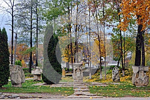 Park of Yaremche in Ukraine