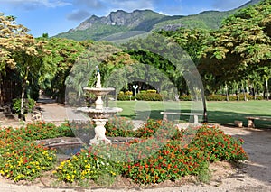 Park zone Le Domaine Les Pailles. Mauritius