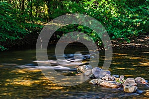 Parke waterway river Bovey