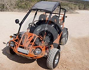 Parked beach Buggie