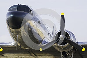 Parked DC3 photo