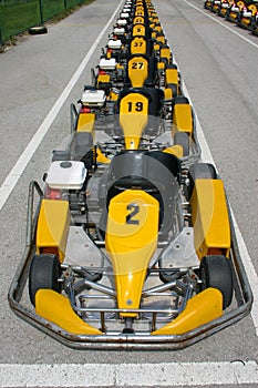 Parked karts