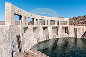Parker Dam on the Colorado River