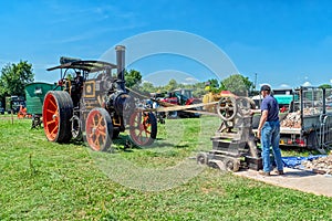 1910 Stone Crusher, Hanbury Countryside Show, Worcestershire, England.