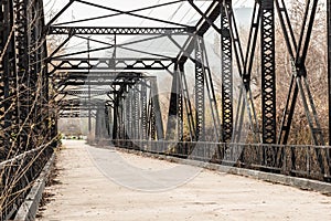 Parker Truss Bridge in San Diego, California