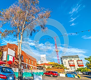 Parking area in Little Italy